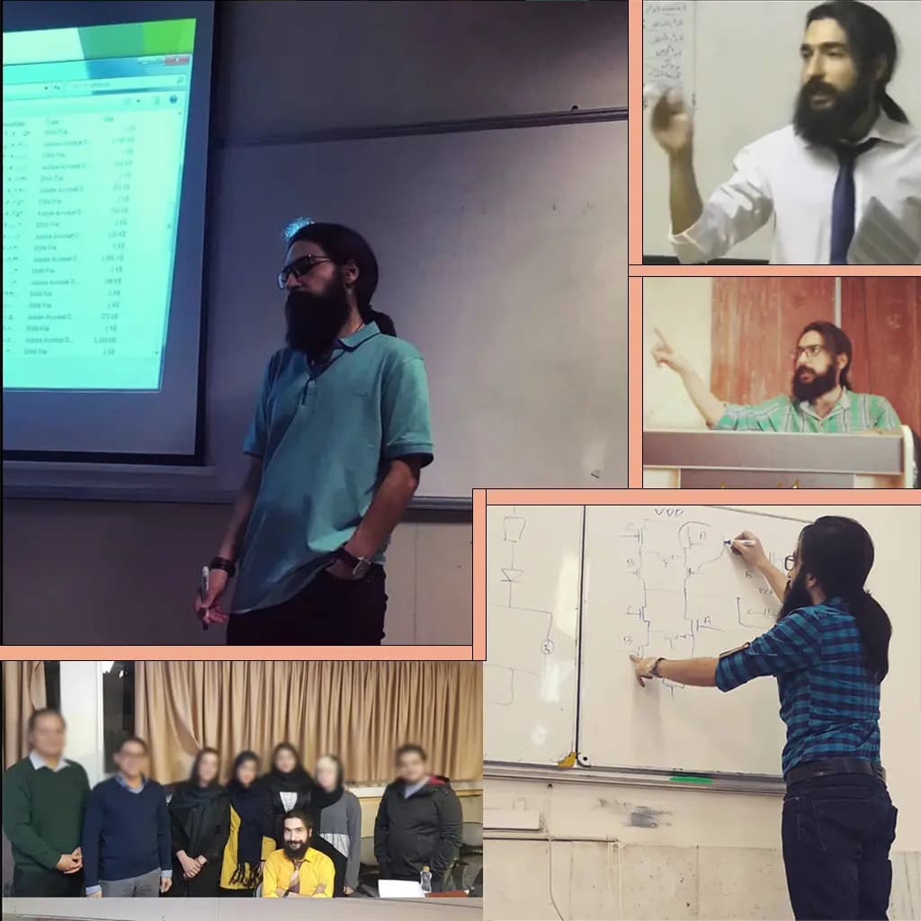 تدریس در دانشگاه آزاد اسلامی • ۲۰۱۶–۲۰۲۰